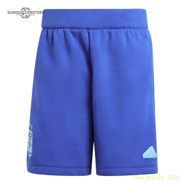 2024-2025 La Albiceleste Travel Shorts (blue) - Economical