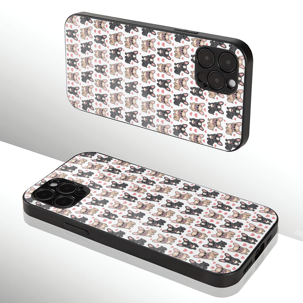 French Bulldog Ollie Iphone & Samsung Glass Case Essential Dog Supply