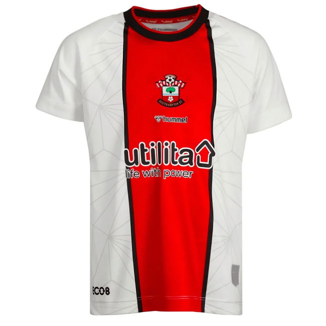 Modern 2022-2023 Southampton Home Shirt (Kids) for Match Support