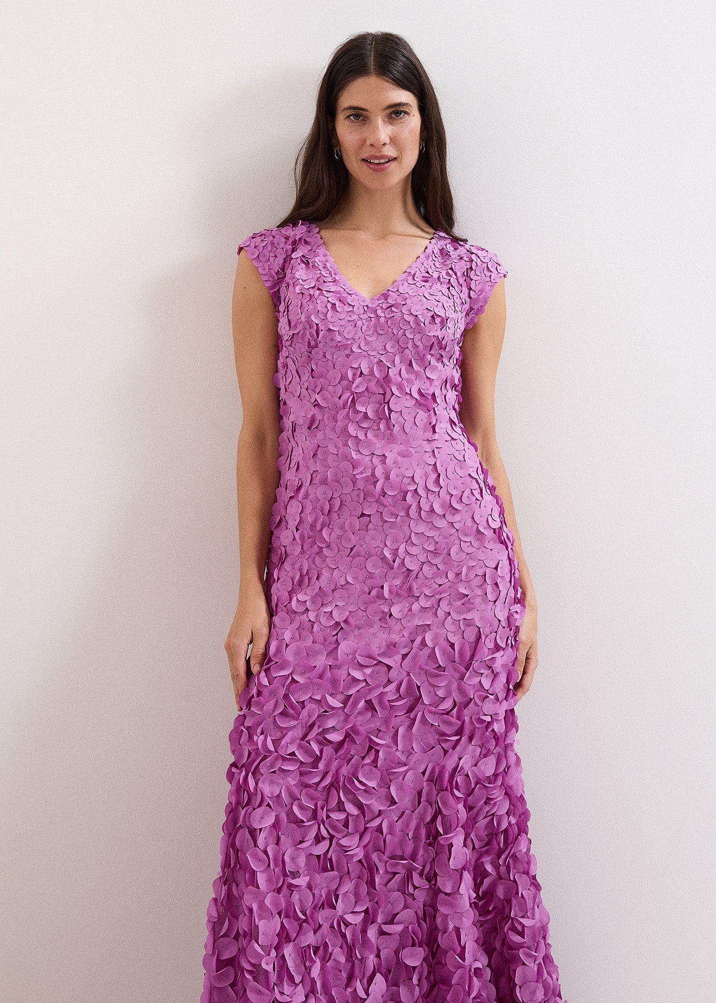 Petite Charlene Ruffle Maxi Dress
