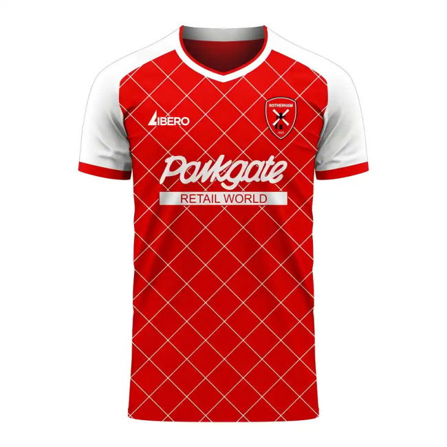 Rotherham 2025-2026 Home Concept Football Kit (Libero) - Baby