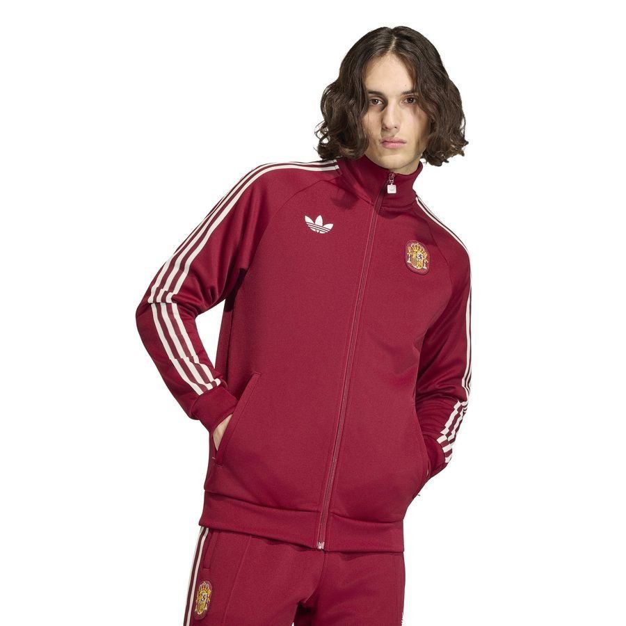 Spain Track Top OG World Cup 2026 - Collegiate Burgundy