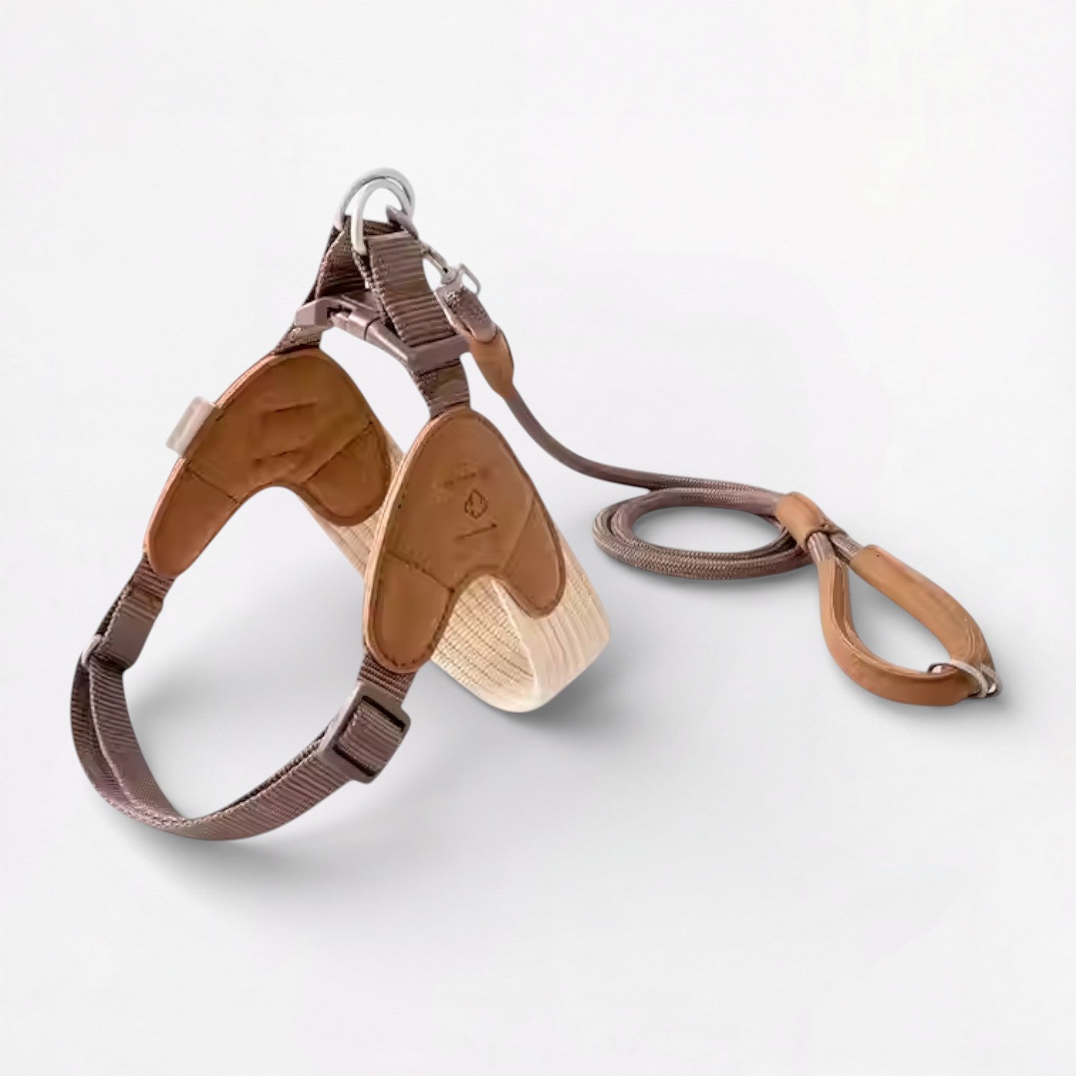 French Bulldog Pawgent Frenchie Harness Leash Set – Lightweight No Pull