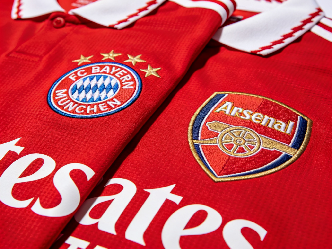 Bayern Munich vs Arsenal Kit Detail