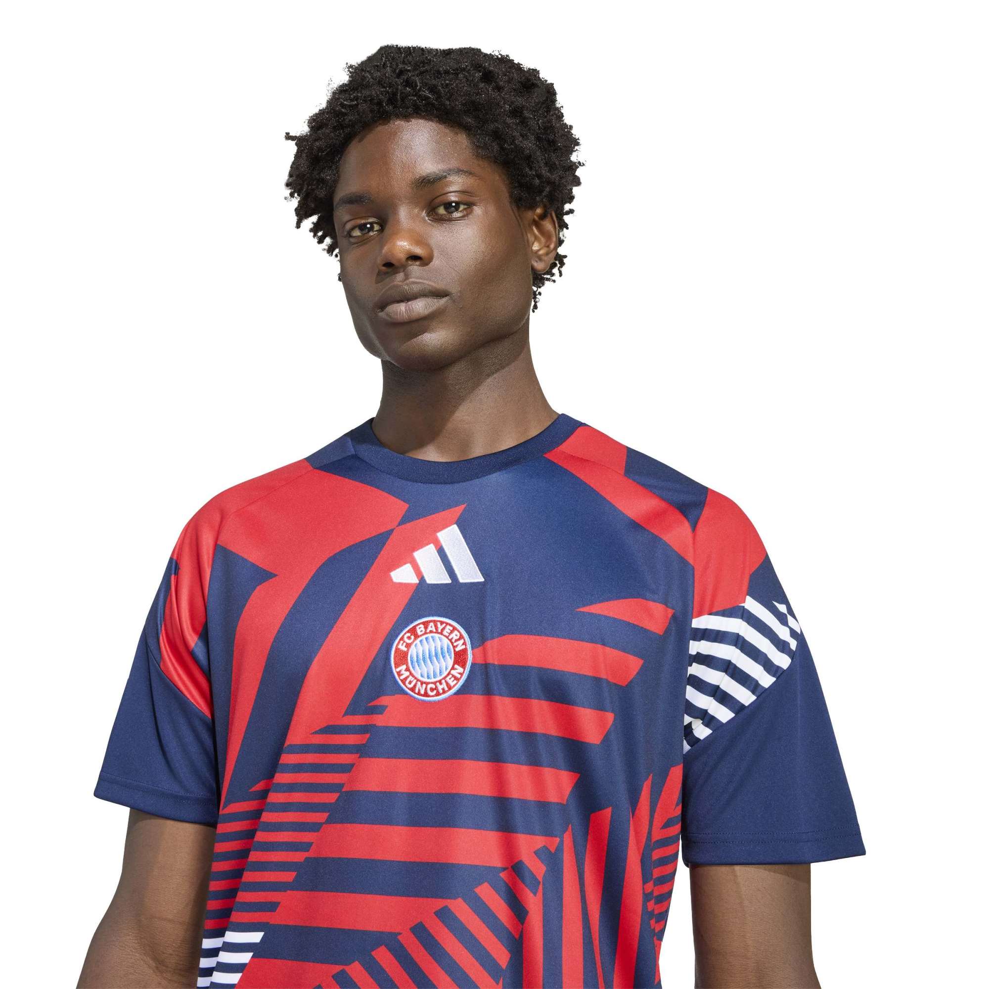 [SJH] Bayern Munich 2026/27 Pre-Match Home Training Jersey - Blue/Red