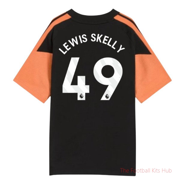 Arsenal 2026 2027 Training Tee (Black) Kids (Lewis Skelly 49)