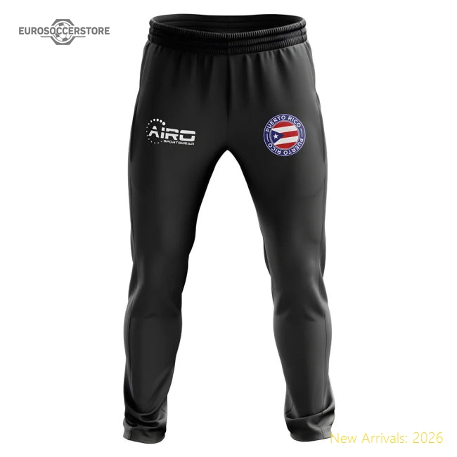 Puerto Rico Concept Football Training Pants (black) - Reasonable Price