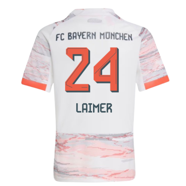 2025-2026 Bayern Away Performance Shirt - Kids (Laimer 24)