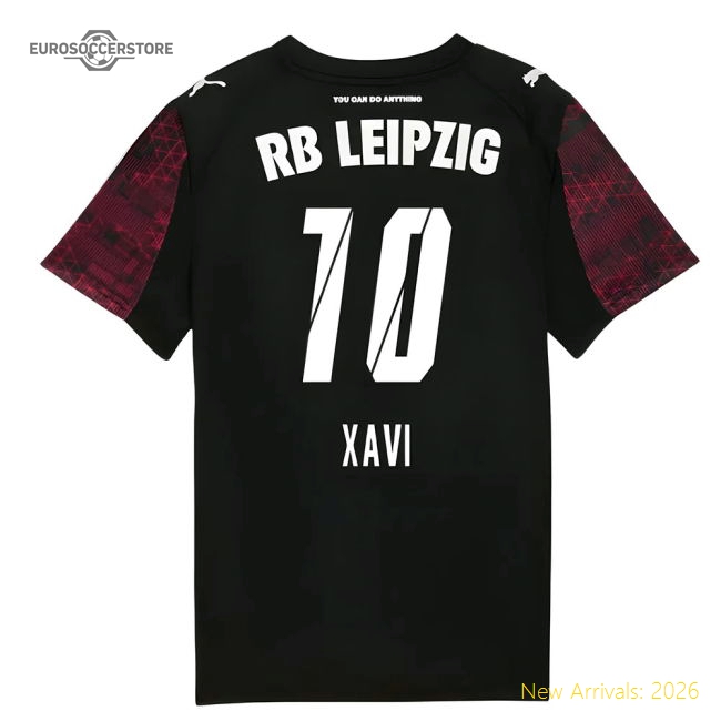 Match-Day 2025-2026 Red Bull Leipzig Third Shirt (Kids) (Xavi 10)