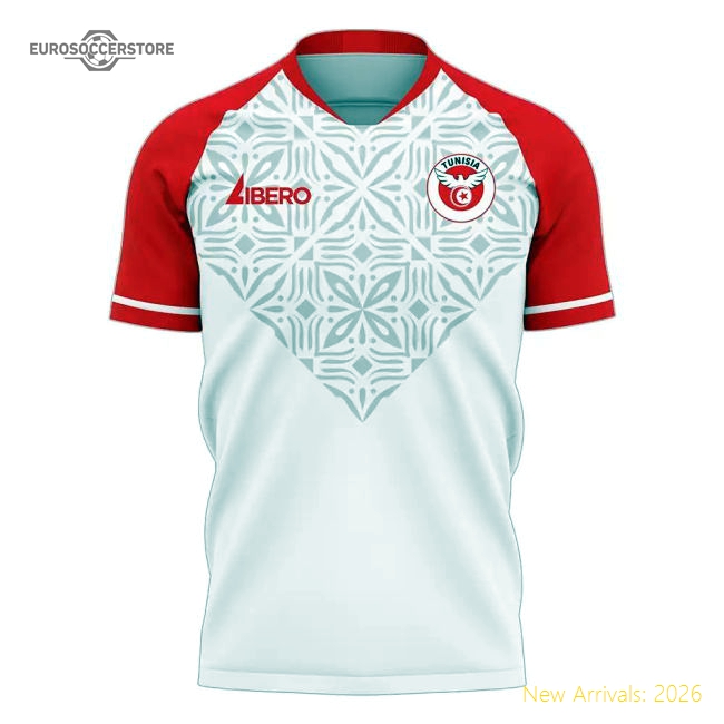 Premium Tunisia Concept 20252026 Home Kit Drifit Aeroready