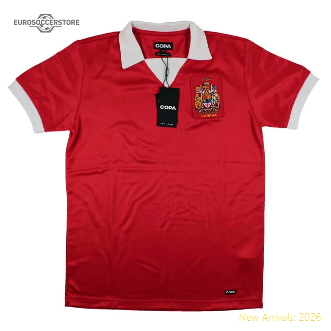 Exceptional Canada National Team 1977 Retro Football Shirt
