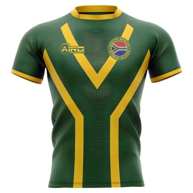 Replica 2025-2026 South Africa Springboks Flag Concept Rugby Shirt