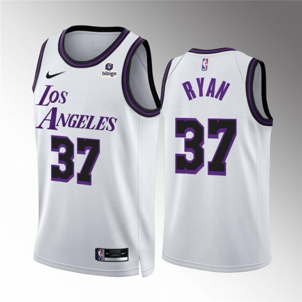 Elite Jersey Los Angeles Lakers 37 - White City Edition - Fan Favorite