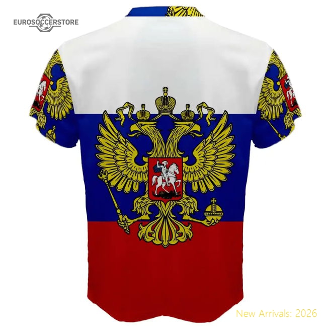 Russian Federation Coat of Arms Sublimated Sports Jersey