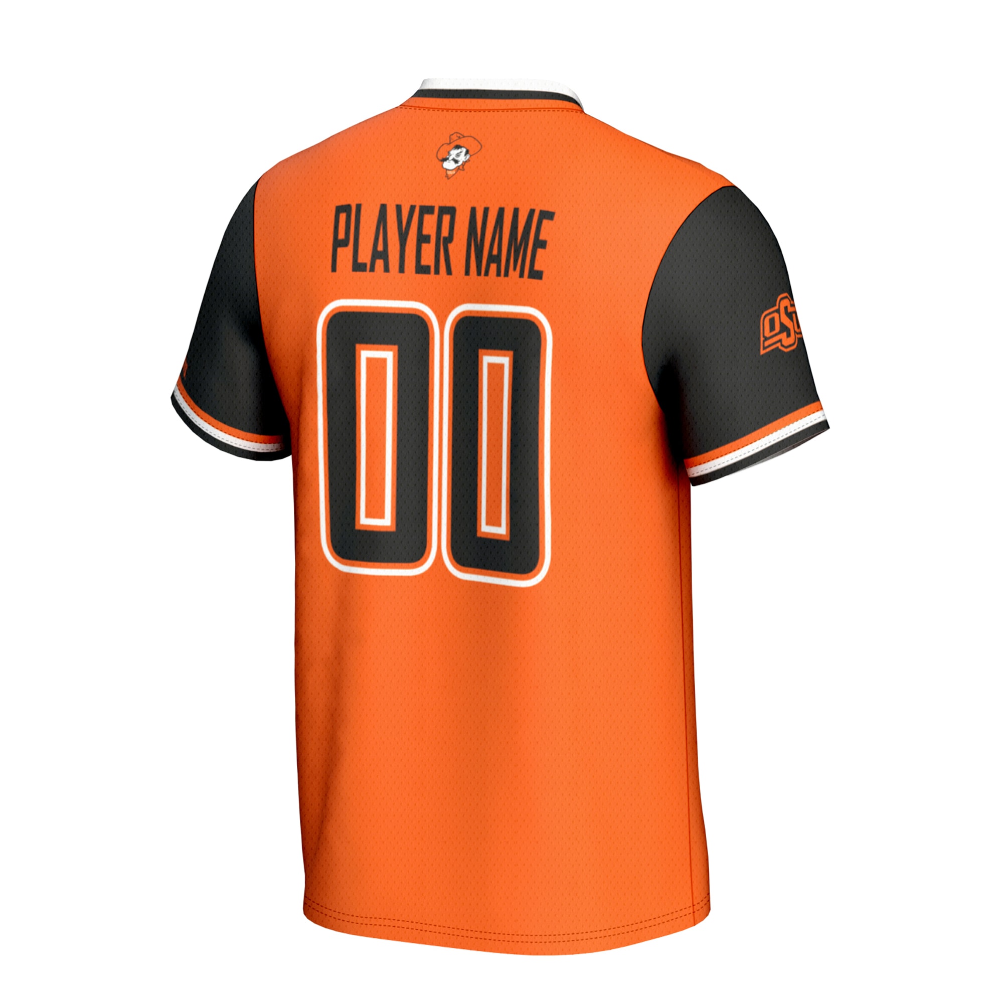 [NJP] Oklahoma State Cowboys GameDay Greats Youth NIL Pick-A-Player Lightweight Collegiate Softball Fashion Jersey - Orange