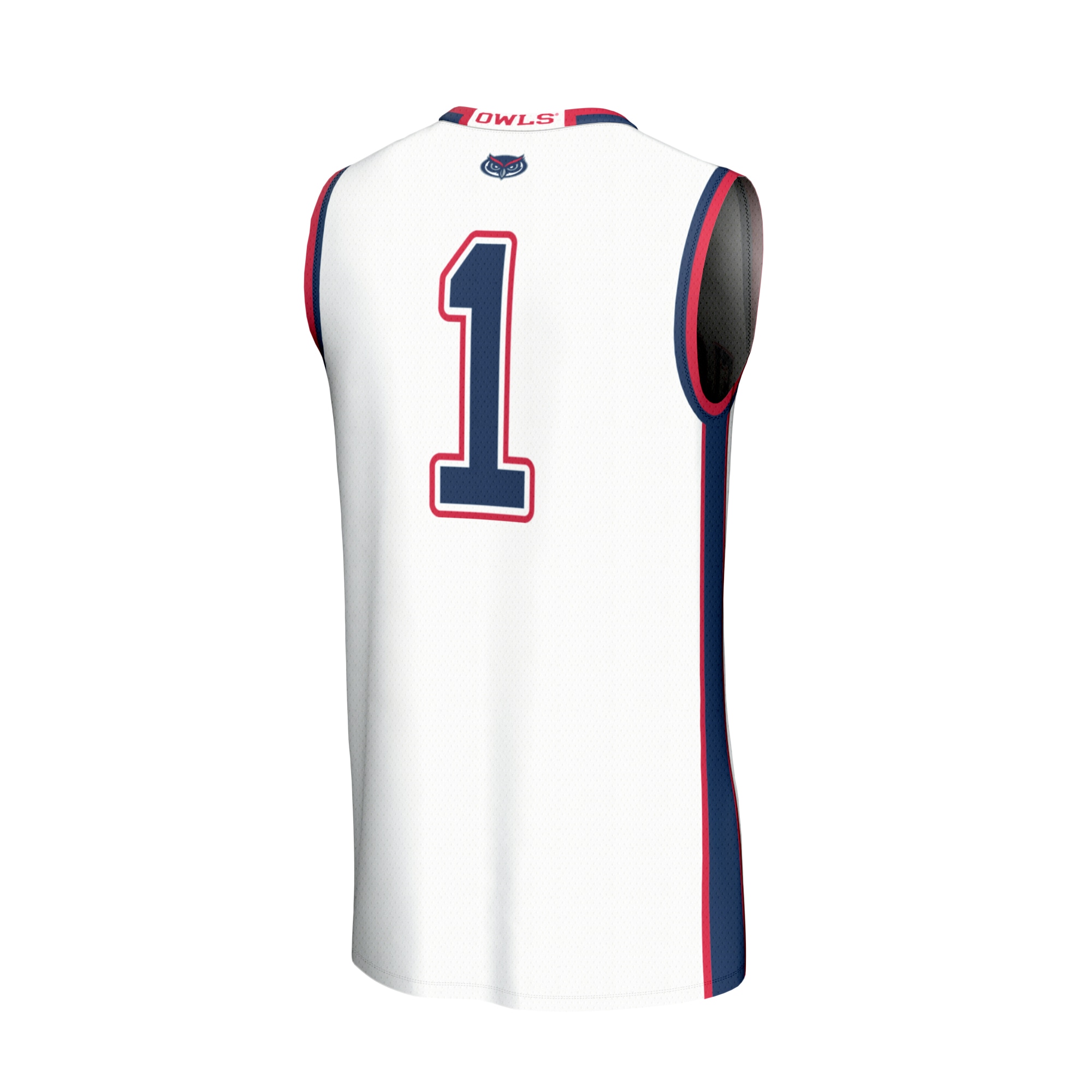[NJP] Florida Atlantic Owls GameDay Greats Youth Lightweight Basketball Jersey - White