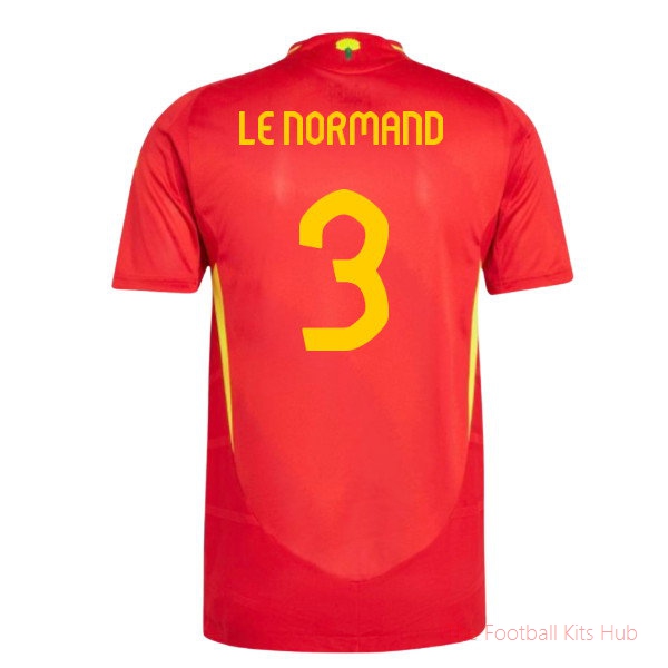 2024-2025 Spain Authentic Home Shirt (Le Normand 3)