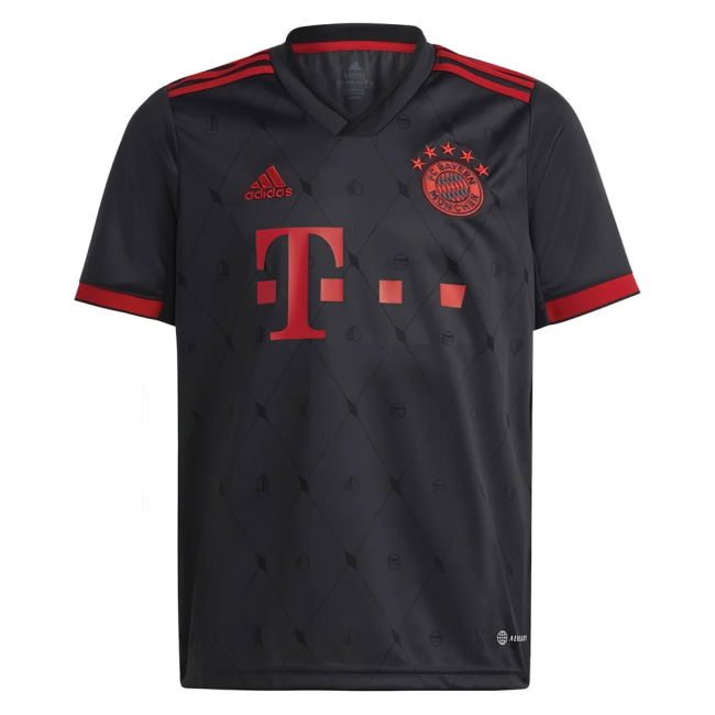 2022-2023 Bayern Third Shirt - Kids (DAVIES 19) Reinforced Seams