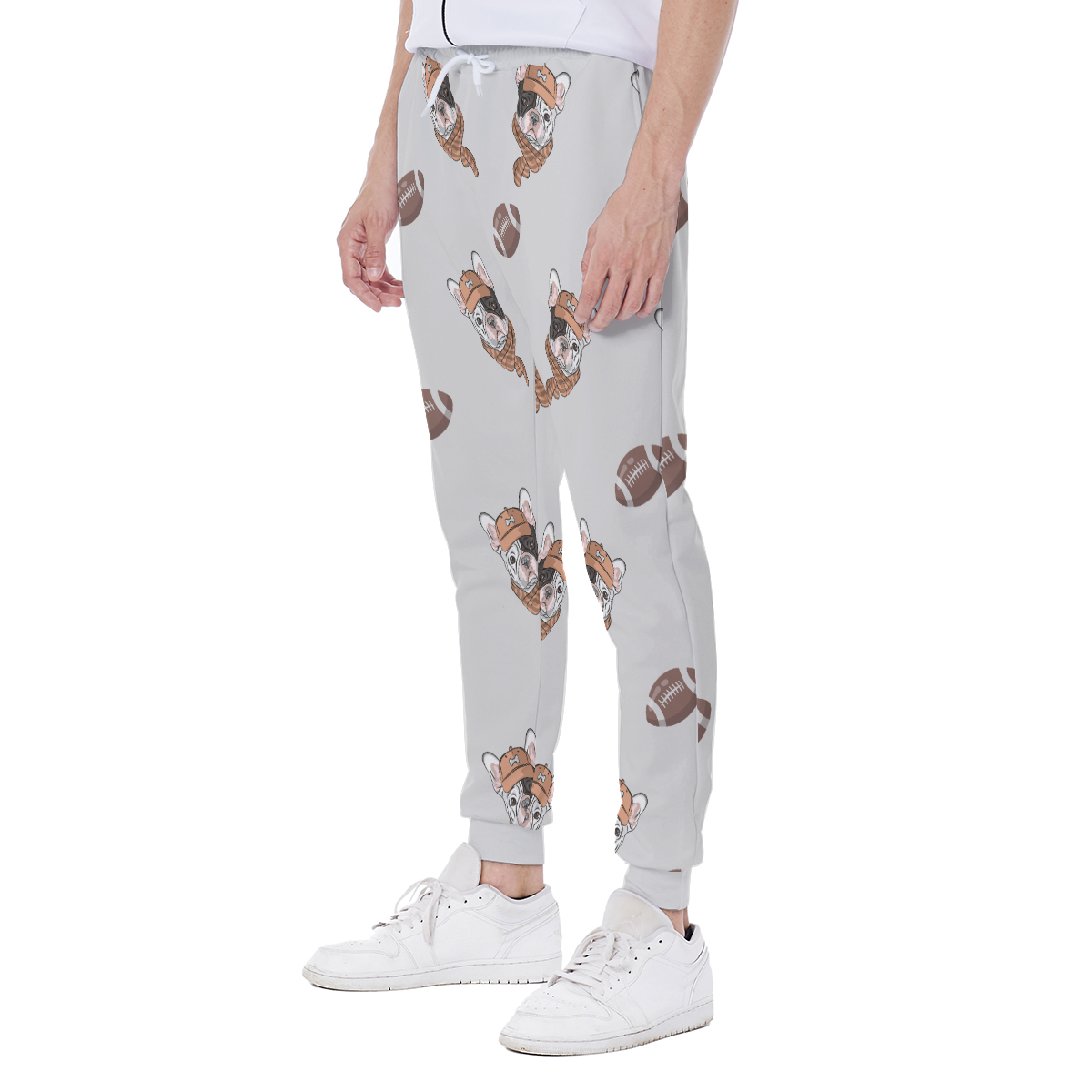 French Bulldog Lover Walter Men's Sweatpants Cute Frenchie Fan Gear