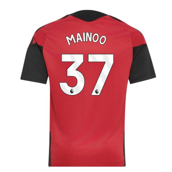 [JGK] 2026-2027 Man Utd Training Jersey (Red) - Kids (Mainoo 37)