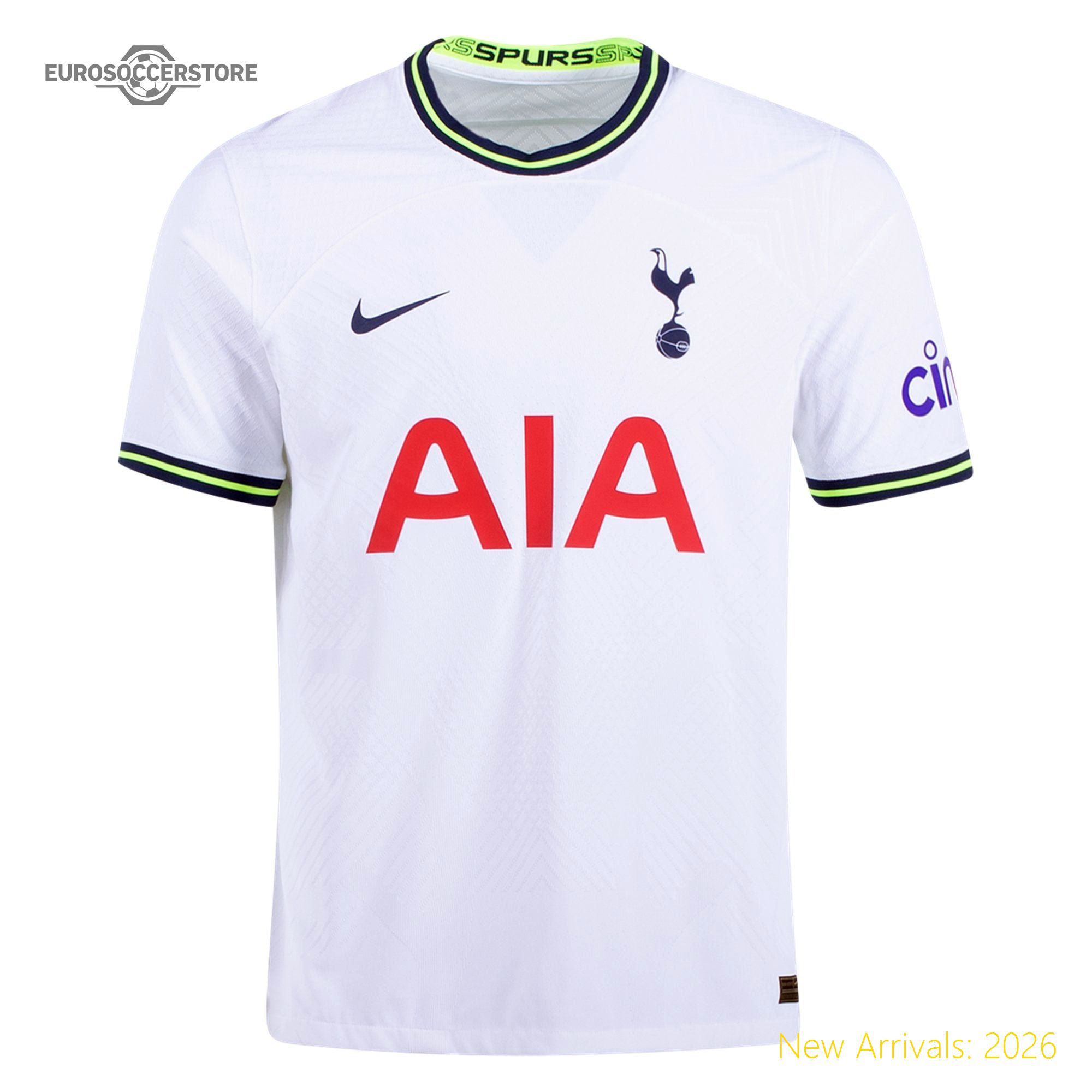 Men Tot Tottenham Hotspur Home Premium Home Jersey 2023