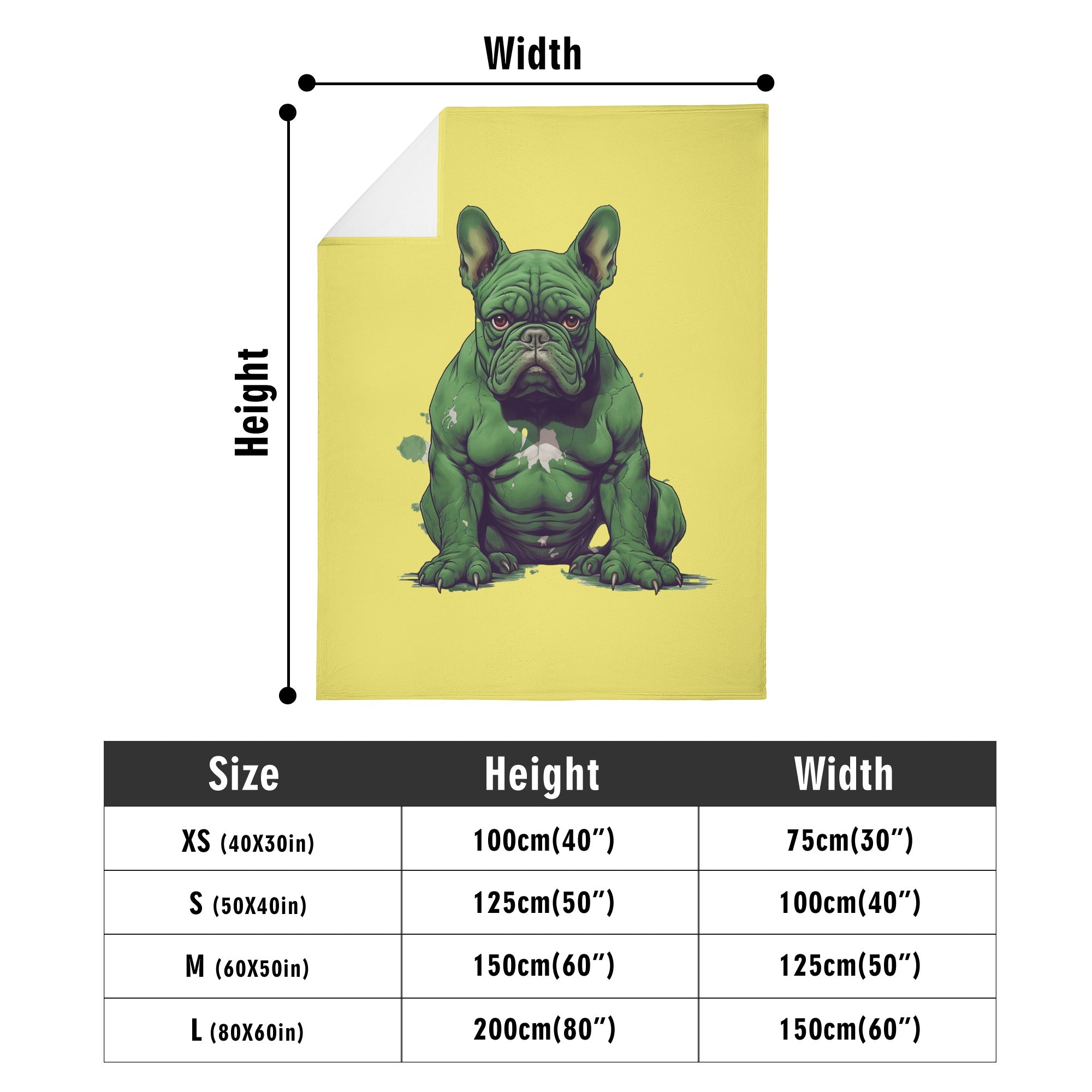 Street-Ready Everyday Teddy - Blanket for French Bulldog Lovers