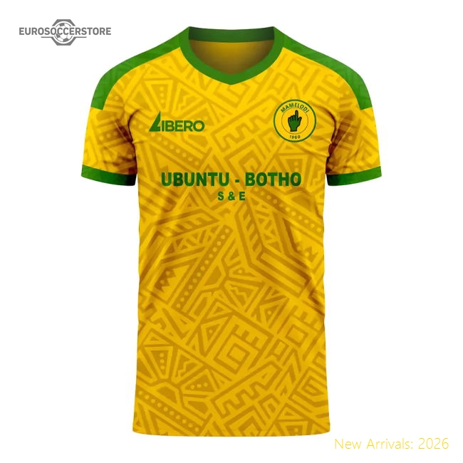 2025-2026 Football Team Womens Exclusive Mamelodi Sundowns Jersey