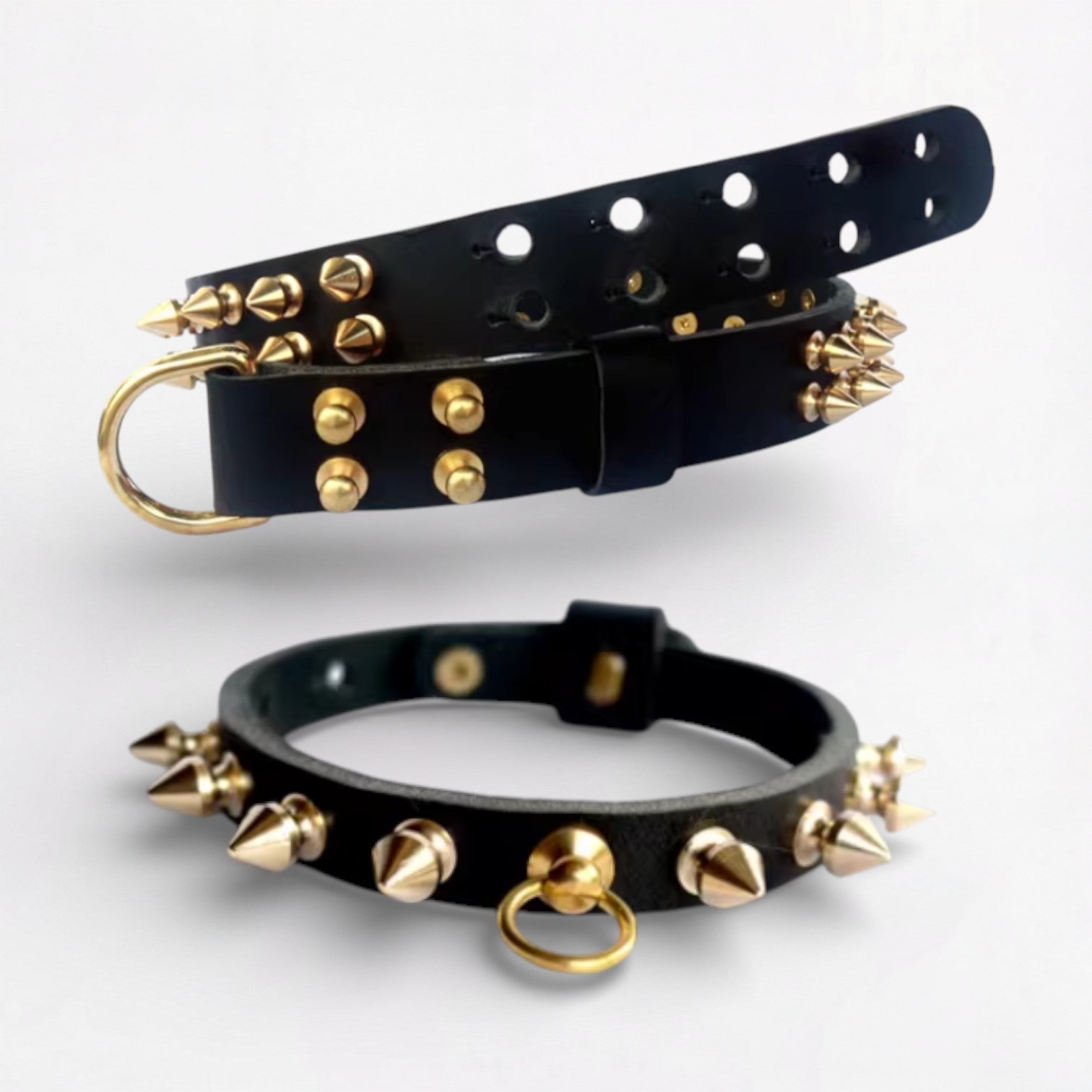 French Bulldog Spikeforge French Bulldog Riveted Collar – Anti Bite