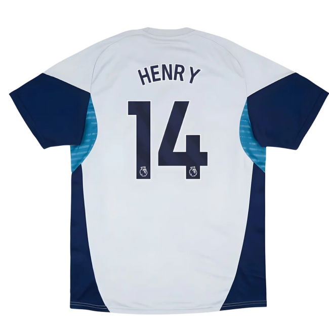 2025-20 Arsenal Training Shirt with Henry 14 L S