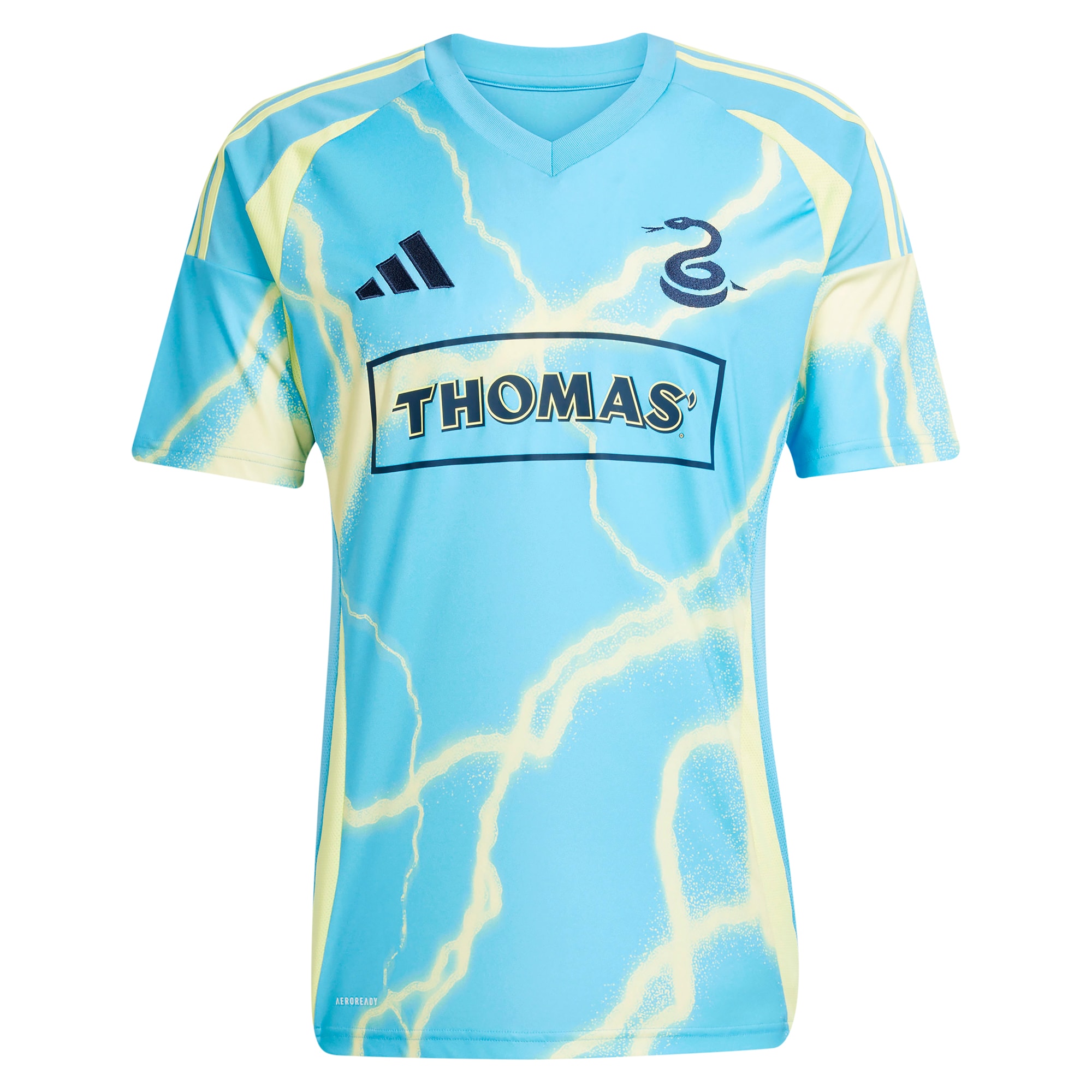 [LK] Philadelphia Union 2025 The Voltage Kit Replica Custom Jersey - Blue