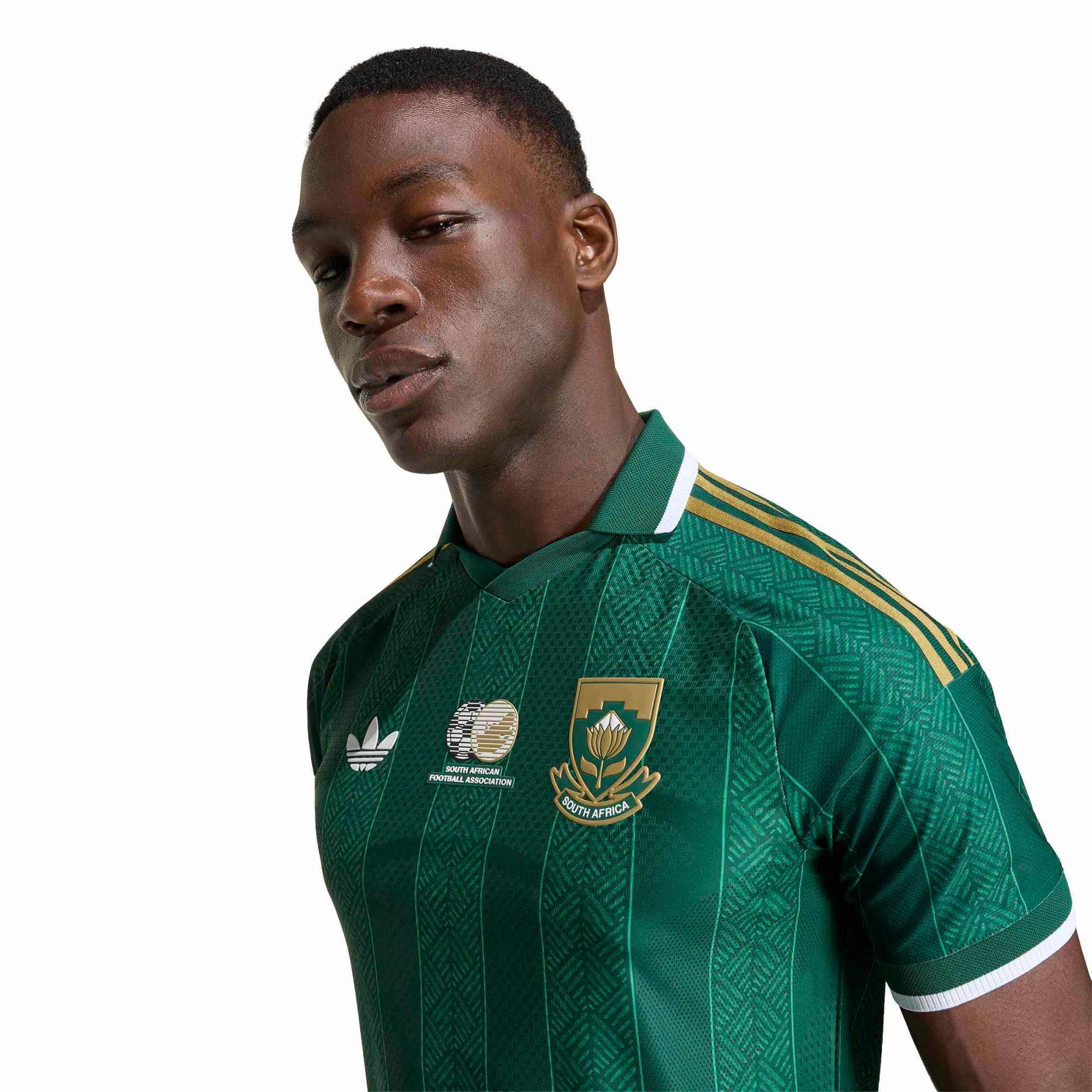 [SJH] South Africa National Team Away On-Field Authentic Jersey - Green