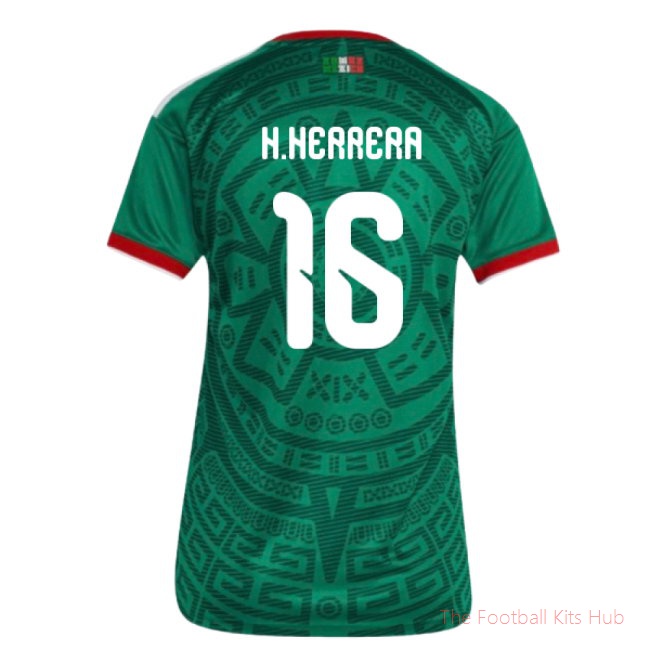 2026-2027 Mexico Home Shirt (Womens) (H.Herrera 16)