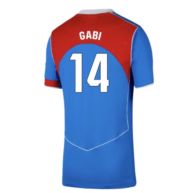 2025-2026 Atletico Madrid Authentic Third Jersey (gabi 14)