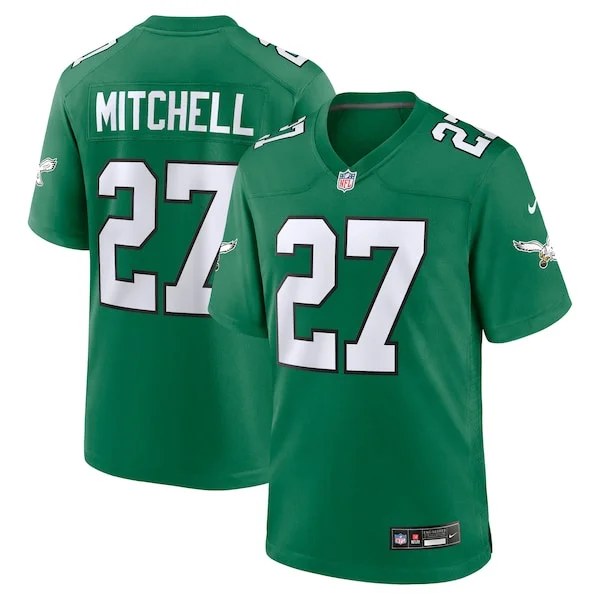 None Quinyon Mitchell Game Jersey - Green | NFL Player Jersey
