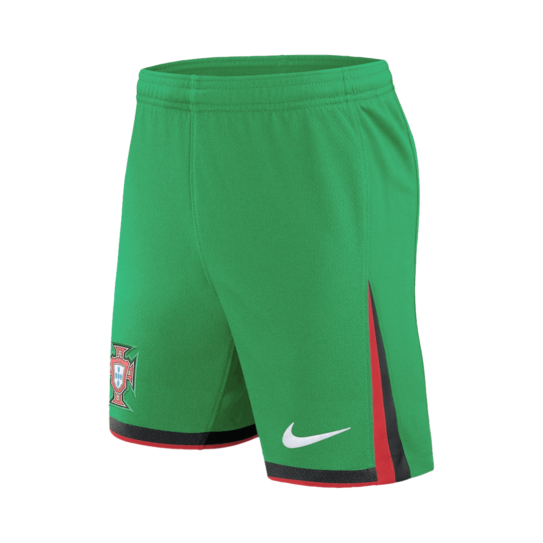 [Super Quailty] Men's Portugal Home Jersey Full Kit Euro 2024Authentic