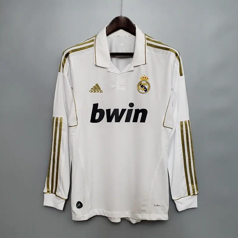 2011-2012 Real Madrid Long Sleeve Jersey retro kit