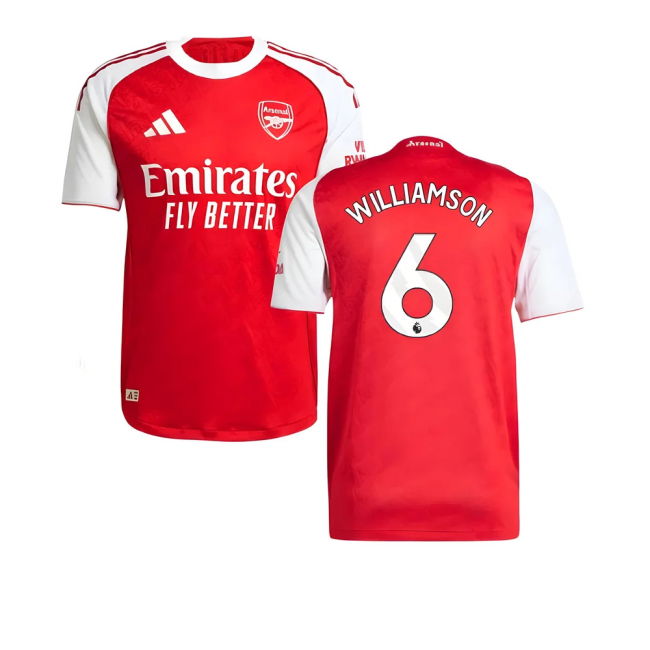 2025-2026 Arsenal Home Economical First-Class Modern Williamson 6#951