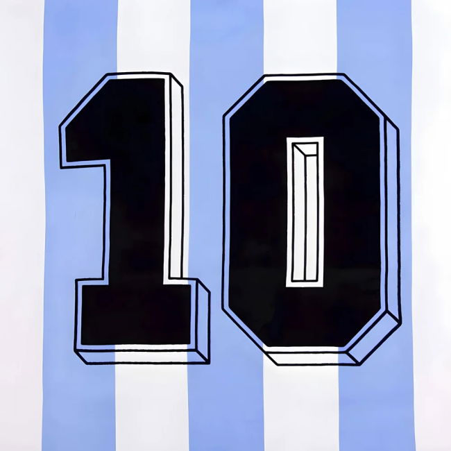 Aero-Dynamic Performance-Driven Argentina Number 10 T-Shirt
