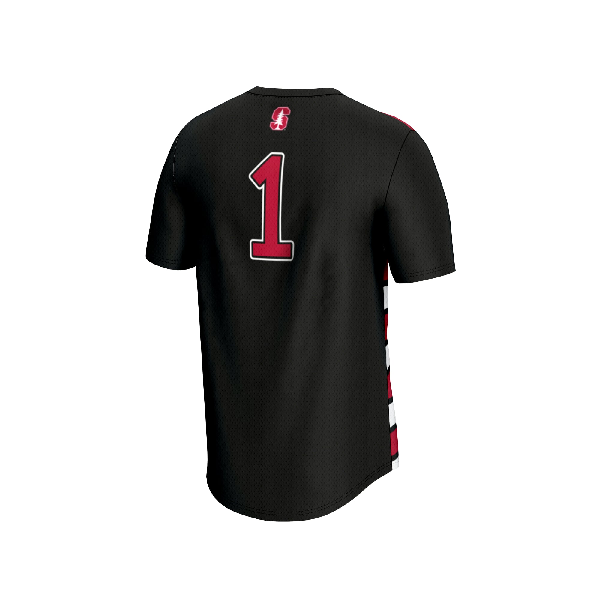 #1 Stanford Cardinal GameDay Greats Youth Lightweight Soccer Fashion Jersey - Black