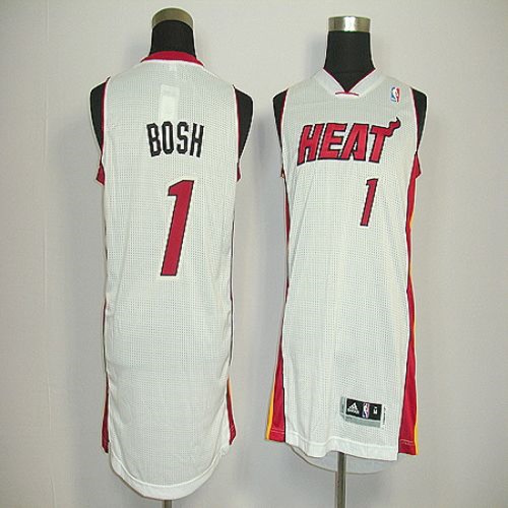 Fan Favorite Durable Men's Heat #1 Chris White Basketball Jersey