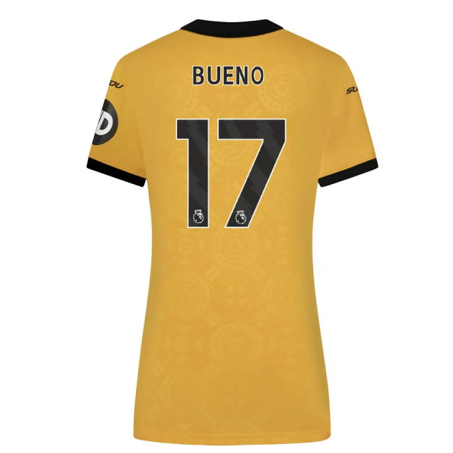 Intense Wolves Wolves Home Shirt Womens Bueno #17 Ultra Comfort 20...