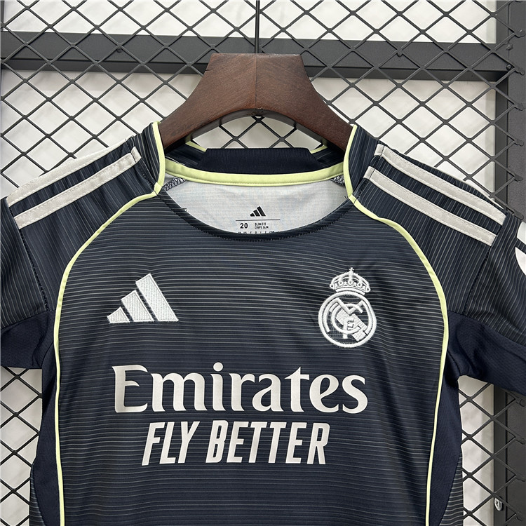 Match Quality KidsYouth Real Madrid 2526 Away Kit ShirtShort