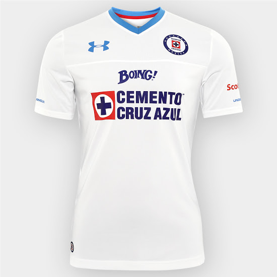 Genuine Lightweight Cruz Azul Away 201617 Soccer Jersey Shirt