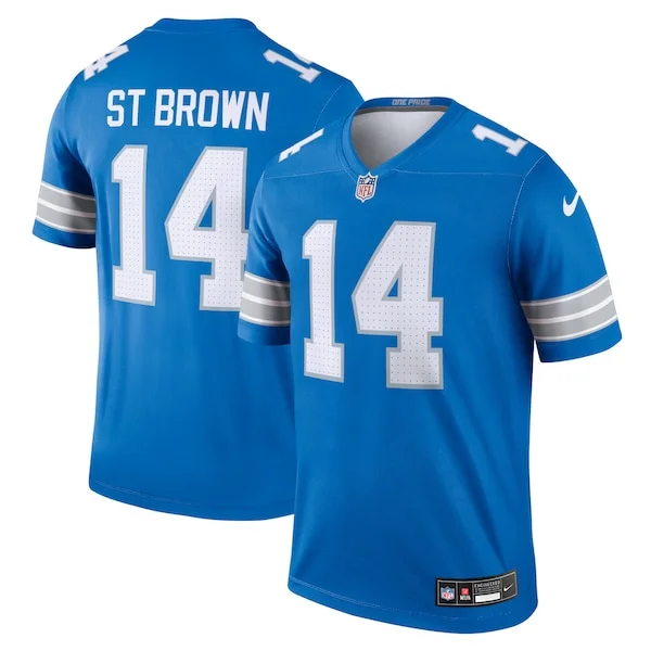 Performance None  Jersey - Premium Blue NFL Fan Jersey | Game Day R...