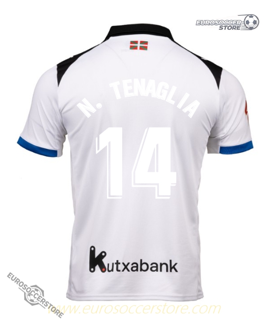 N. TENAGLIA 14 Away Jersey for Deportivo Alavés 25-26 Season