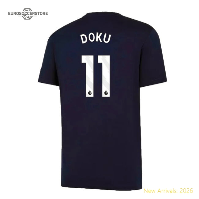 2024-2025 Man City Kids High-quality Doku Jersey Climacool