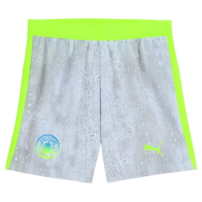 Pro-Grade Man City 2025 2025-2026 Man City Third Shorts (Cool Weath...
