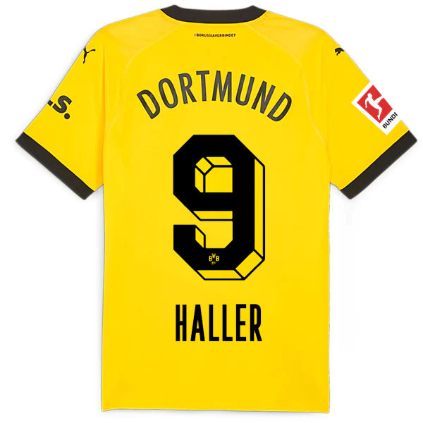 Borussia Dortmund Haller 2023-2024 Bun Home Jersey – Authentic Shirt