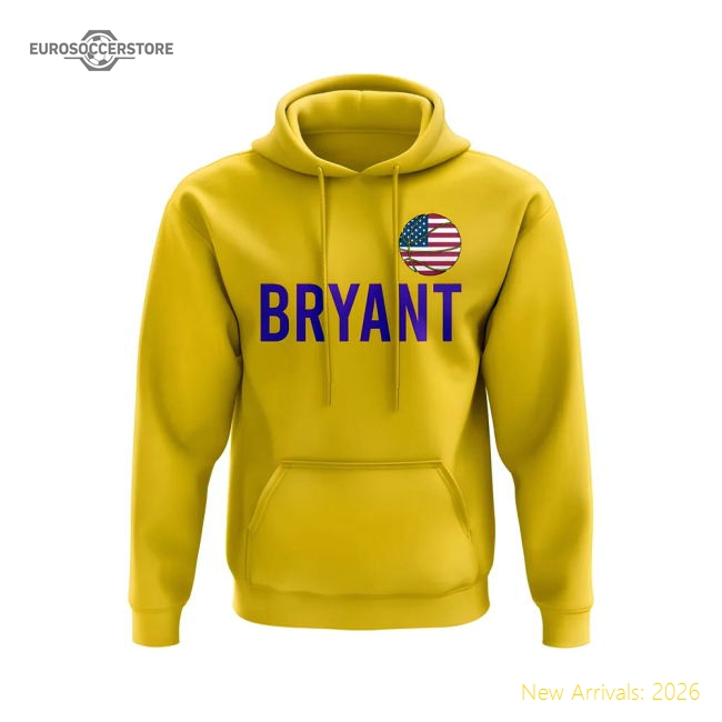 Kobe Bryant American National Team Name Hoody (yellow) - Supporter Edition