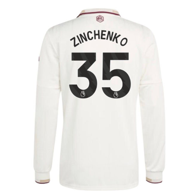 2025-2026 Arsenal Third Finest Retro Jersey Modern Zinchenko 35 A#198